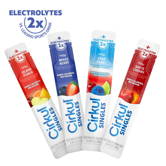16-Pack Cirkul® Singles FitSip Bundle - Fresh Active Ready Choice