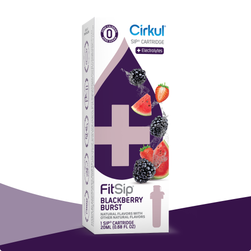 FitSip Blackberry Burst - Premium Travel Pack Set