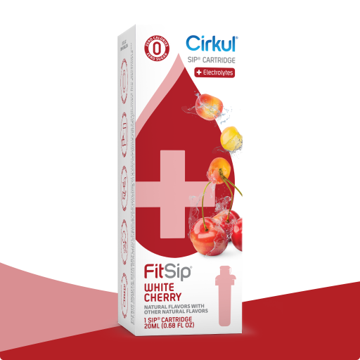 FitSip White Cherry - Travel Bright Ready