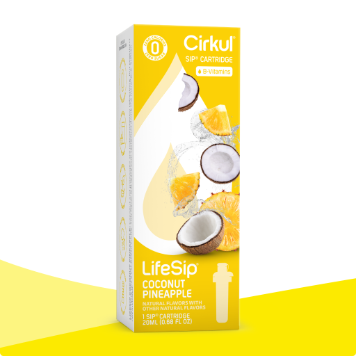 LifeSip Coconut Pineapple - Bright Travel Fit
